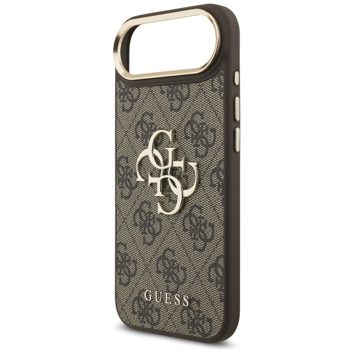 Калъф Guess 4G Big 4G Classic Logo за iPhone Air - кафяв и златист