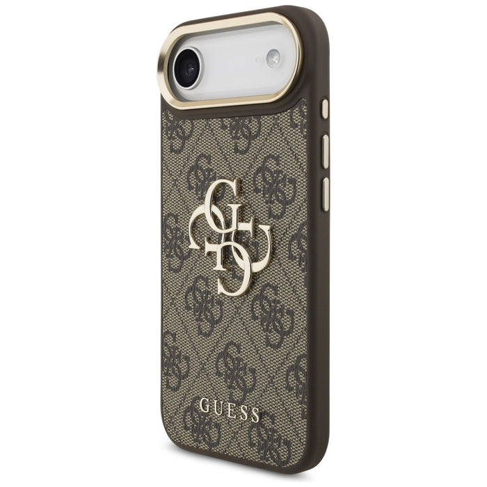 Калъф Guess 4G Big 4G Classic Logo за iPhone Air - кафяв и златист