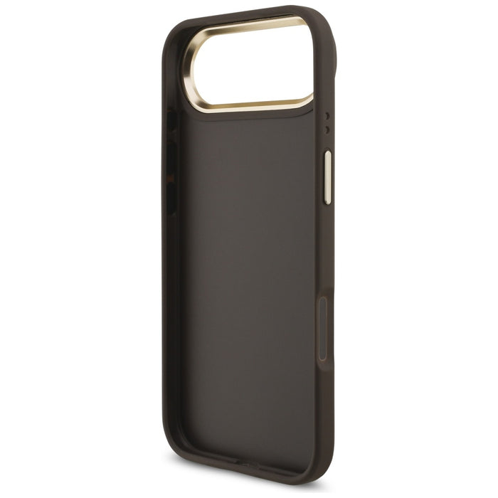 Калъф Guess 4G Big 4G Classic Logo за iPhone Air - кафяв и златист