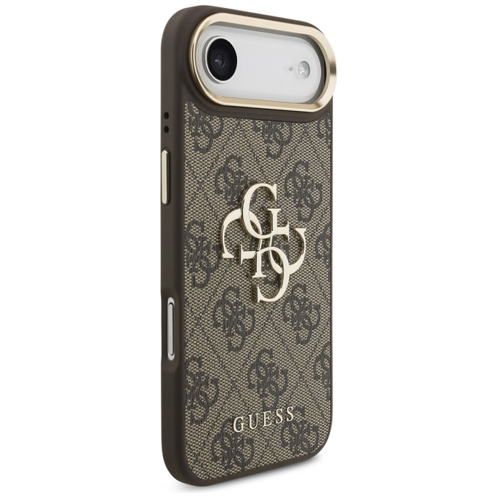 Калъф Guess 4G Big 4G Classic Logo за iPhone Air - кафяв и златист