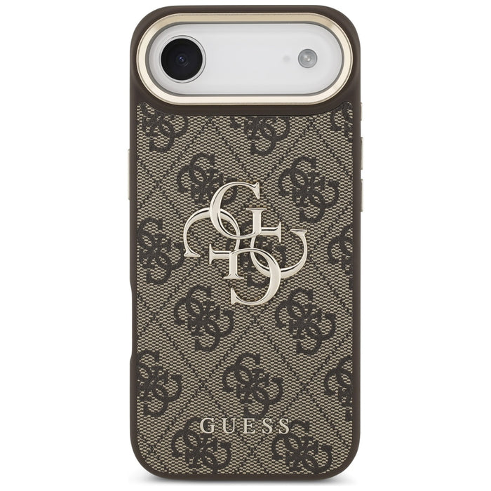 Калъф Guess 4G Big 4G Classic Logo за iPhone Air - кафяв и златист