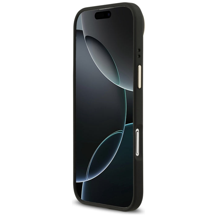Калъф Guess 4G Stripe MagSafe за iPhone Air - черен