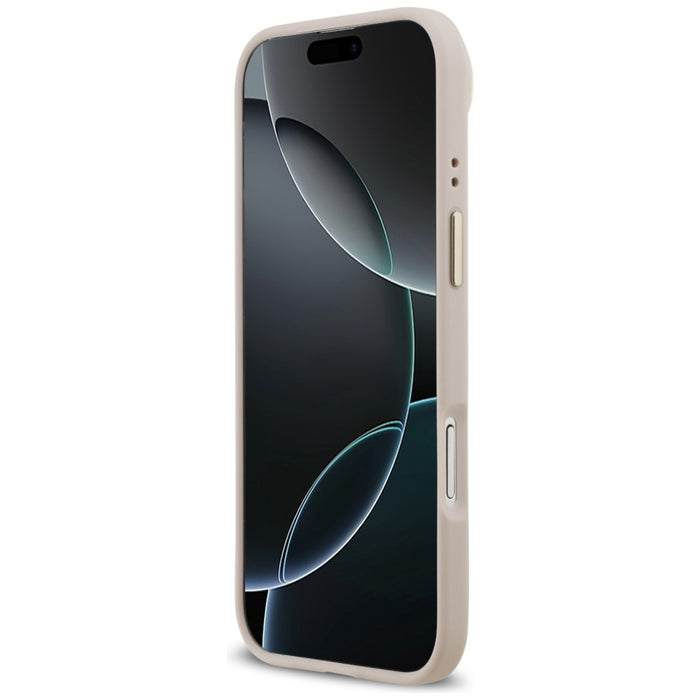 Калъф Guess 4G Stripe MagSafe за iPhone Air - розов