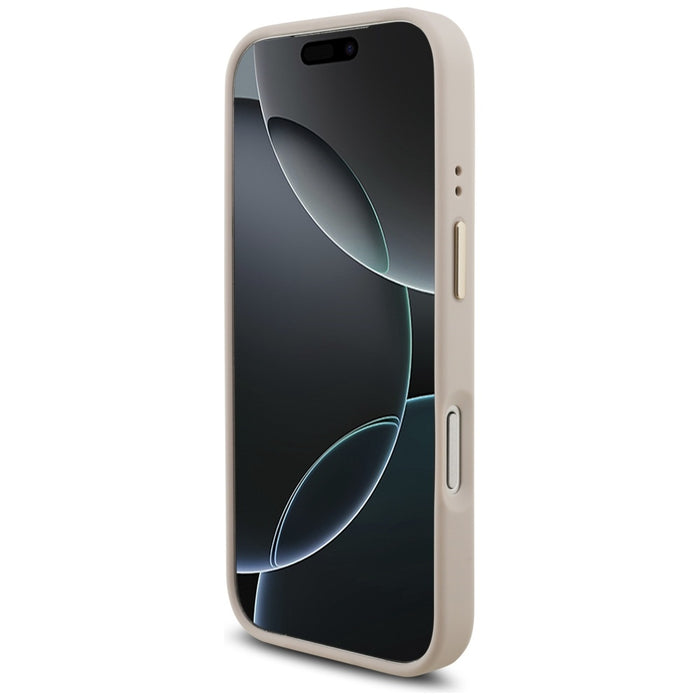 Калъф Guess 4G Big 4G Classic Logo Big Strap Metal Buttons за iPhone 17 Pro - Розов