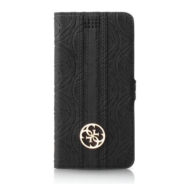 Калъф Guess 4G Heritage Book Universal XL 5.2" - 5.7" - черен