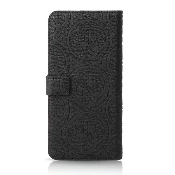 Калъф Guess 4G Heritage Book Universal XL 5.2" - 5.7" - черен