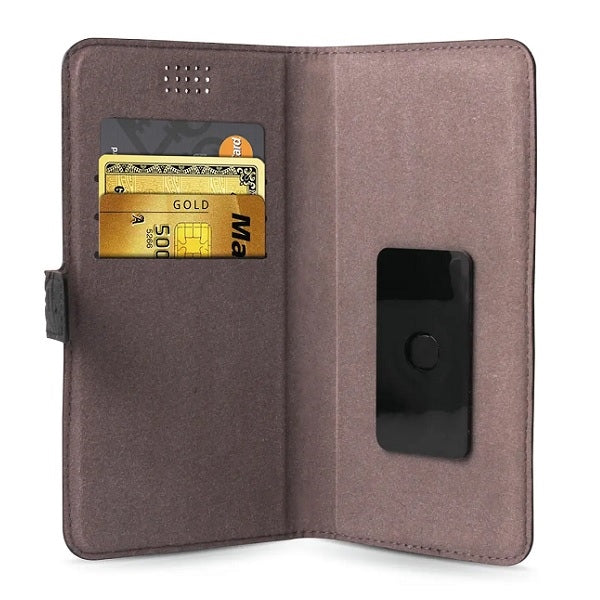 Калъф Guess 4G Heritage Book Universal XL 5.2" - 5.7" - черен