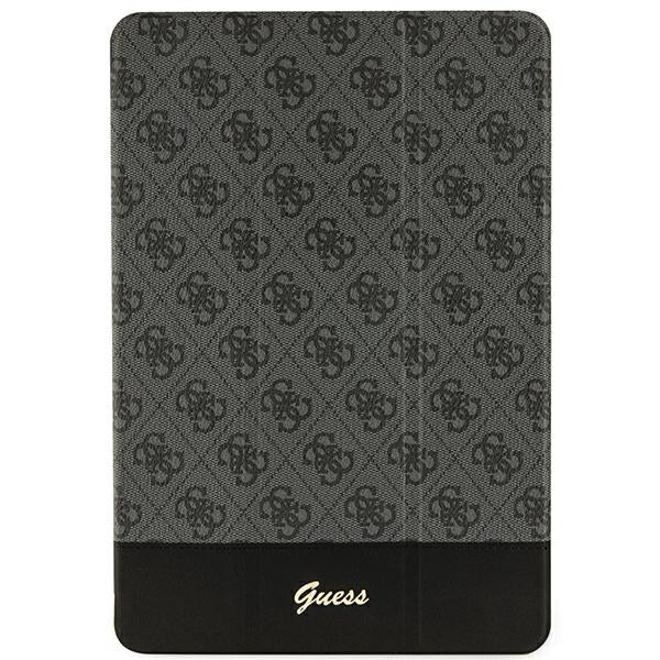 Калъф Guess 4G Stripe Allover за iPad 10.2" - черен