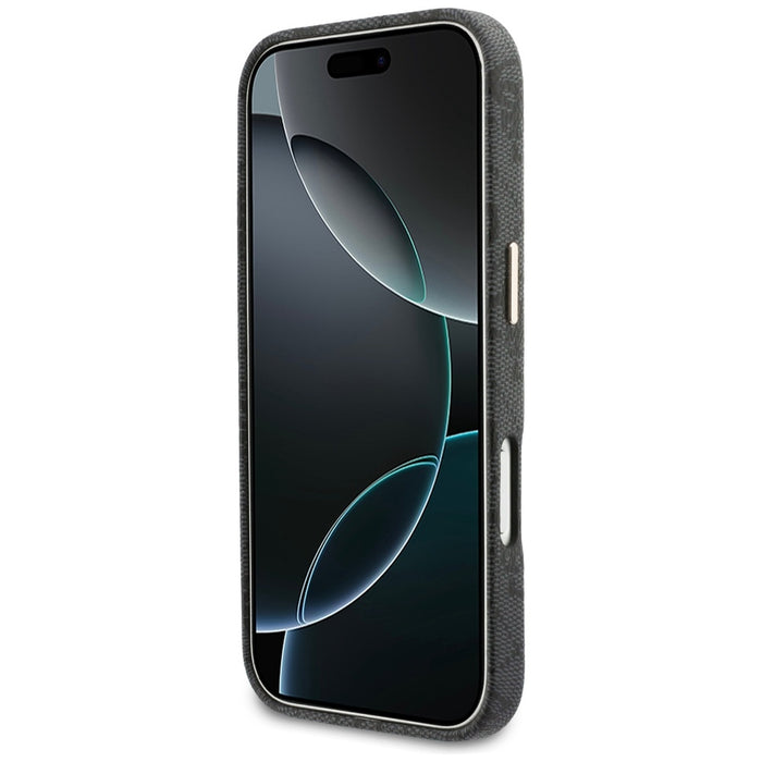 Калъф Guess 4G Script MagSafe за iPhone 17 Pro Max - черен