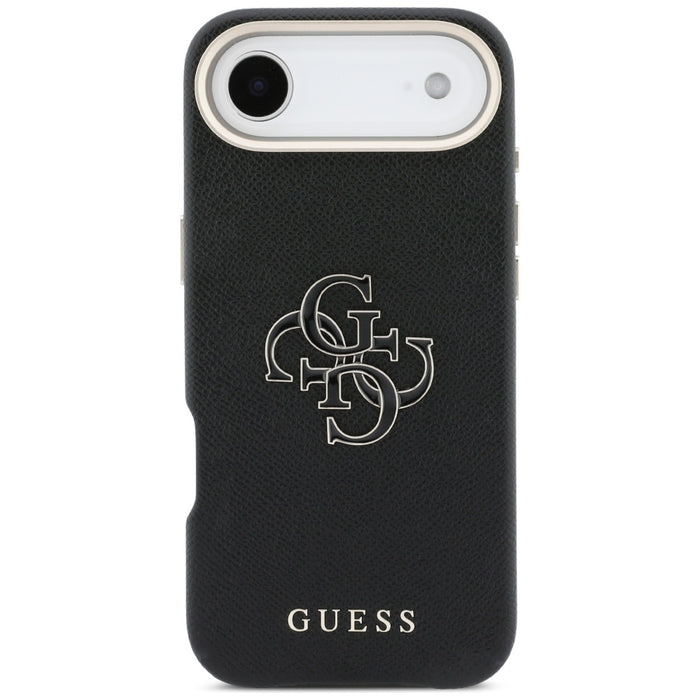 Калъф Guess FW с лого от смола за iPhone Air - черен