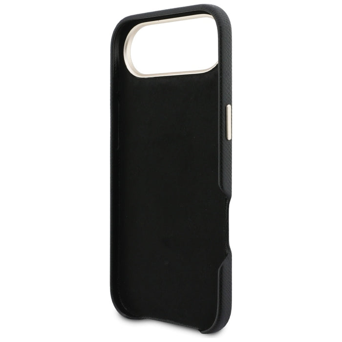 Калъф Guess FW с лого от смола за iPhone Air - черен