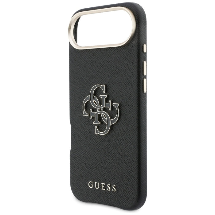 Калъф Guess FW с лого от смола за iPhone Air - черен