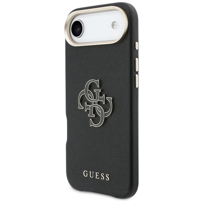 Калъф Guess FW с лого от смола за iPhone Air - черен