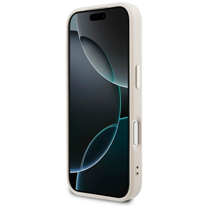 Калъф Guess Perforated 4G MagSafe за iPhone 17 Pro Max - розов