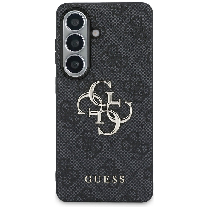 Калъф Guess 4G с голямо метално лого за Samsung Galaxy S26 - черен