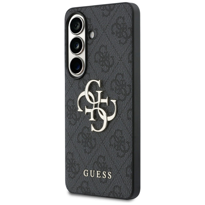 Калъф Guess 4G с голямо метално лого за Samsung Galaxy S26 - черен