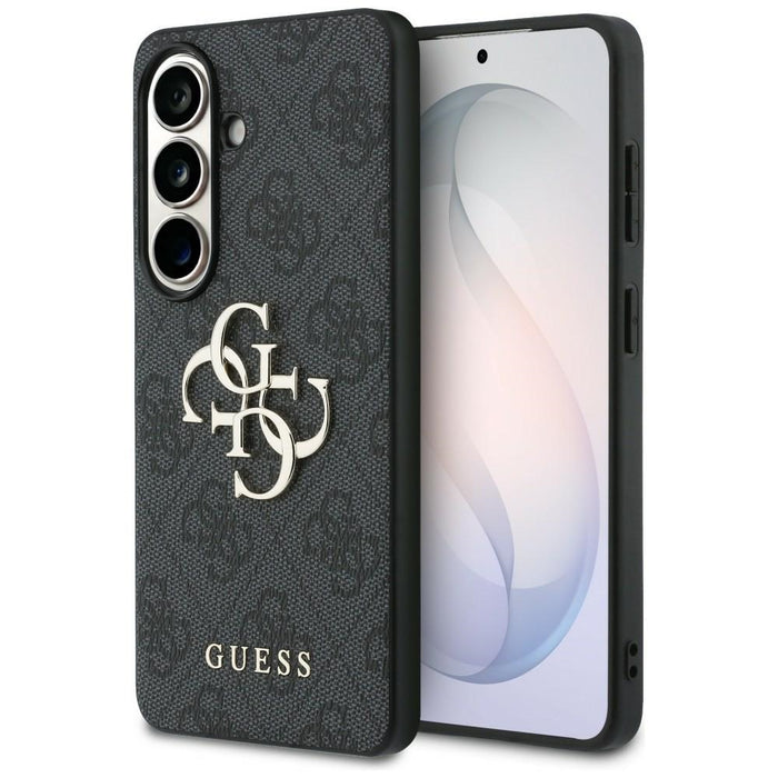 Калъф Guess 4G с голямо метално лого за Samsung Galaxy S26 - черен