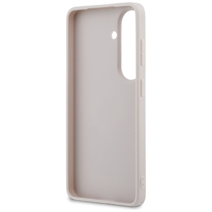 Калъф Guess 4G с голямо метално лого за Samsung Galaxy S26 Plus - розов