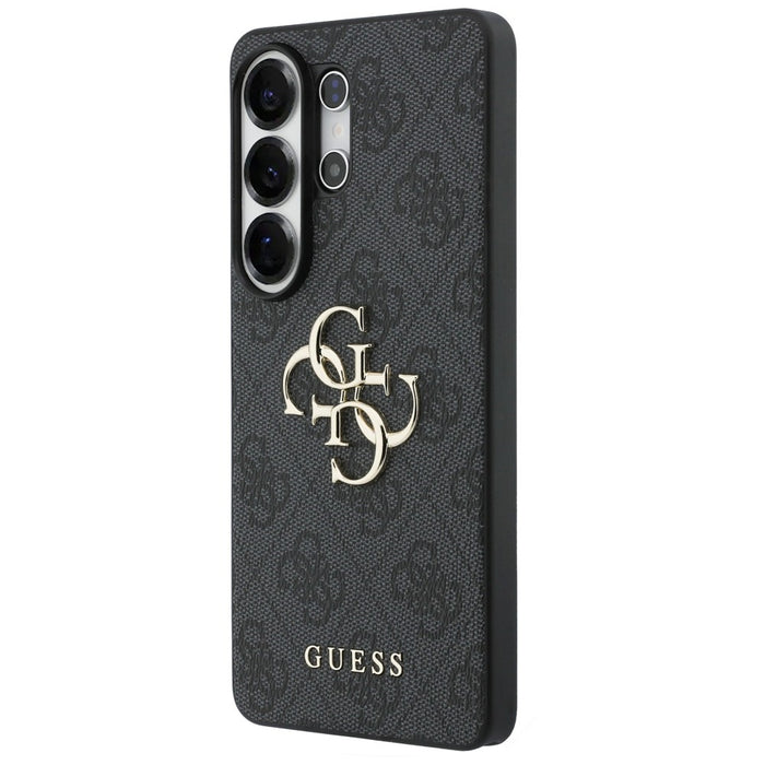 Калъф Guess 4G с голямо метално лого за Samsung Galaxy S26 Ultra - черен