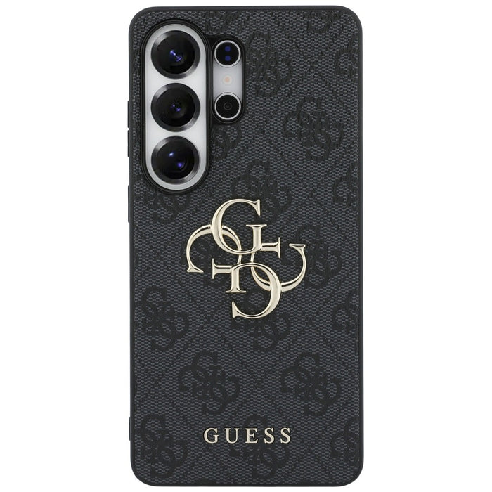 Калъф Guess 4G с голямо метално лого за Samsung Galaxy S26 Ultra - черен