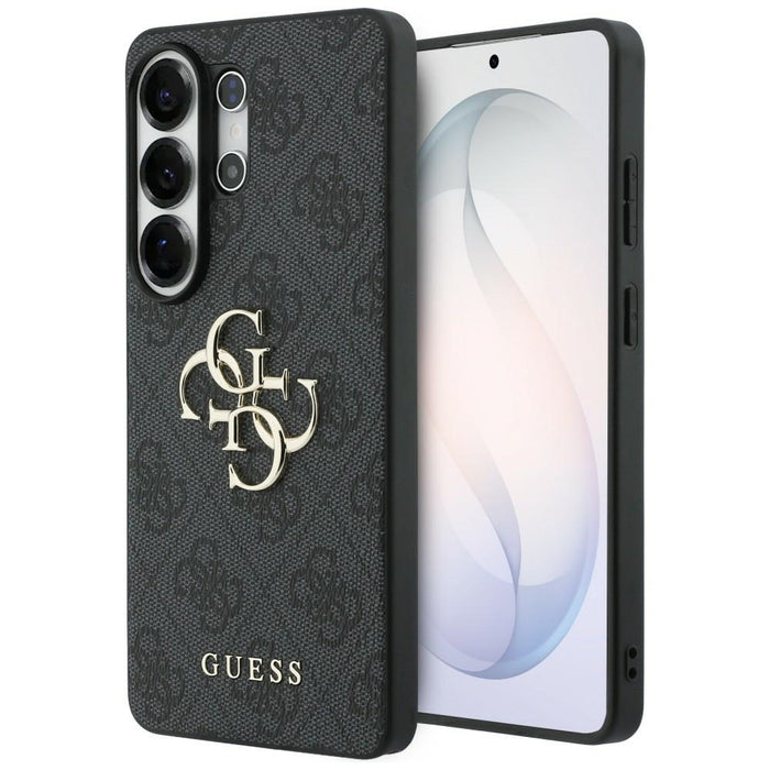 Калъф Guess 4G с голямо метално лого за Samsung Galaxy S26 Ultra - черен