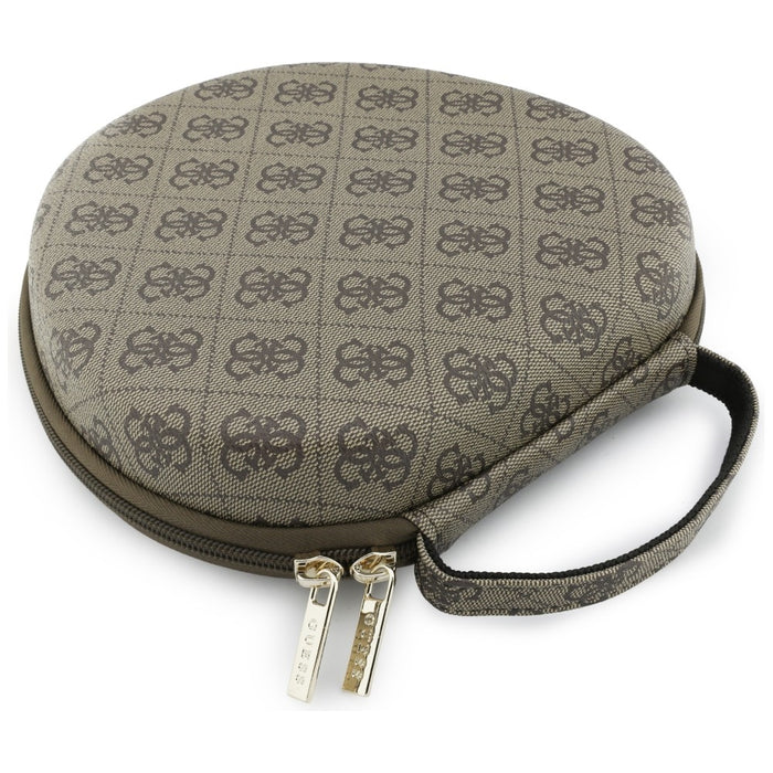 Калъф за слушалки Guess Carry Box - кафяв