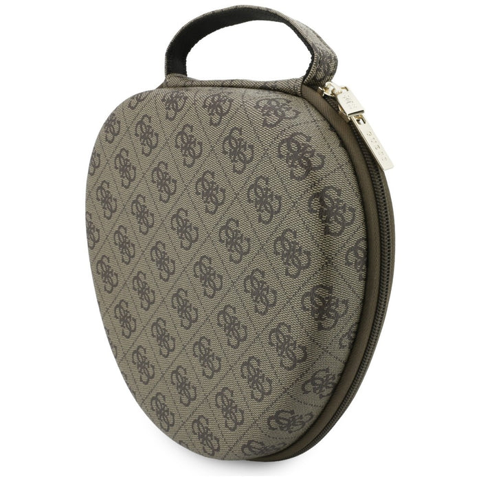Калъф за слушалки Guess Carry Box - кафяв