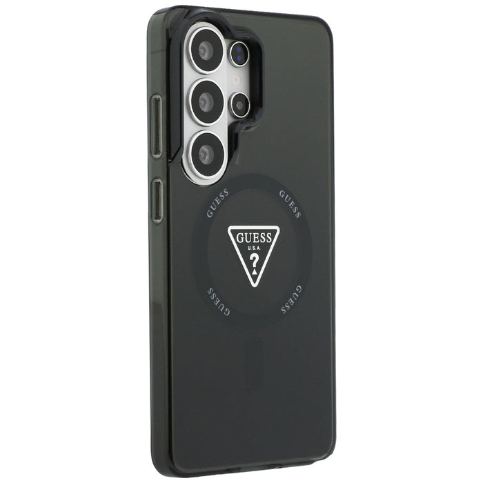 Калъф Guess IML Gradient Triangle MagSafe за Samsung Galaxy S26 Ultra - черен
