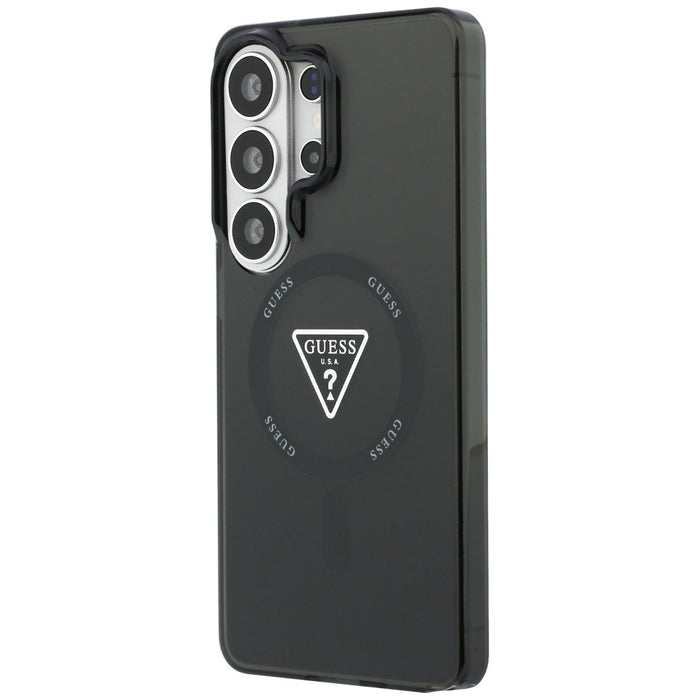 Калъф Guess IML Gradient Triangle MagSafe за Samsung Galaxy S26 Ultra - черен