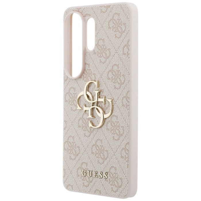 Калъф Guess 4G с голямо метално лого за Samsung Galaxy S26 Ultra - розов