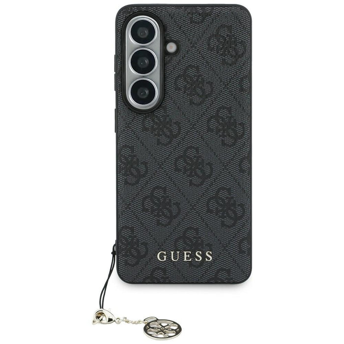 Калъф Guess 4G Classic Logo Charm MagSafe за Samsung Galaxy S26 - черен