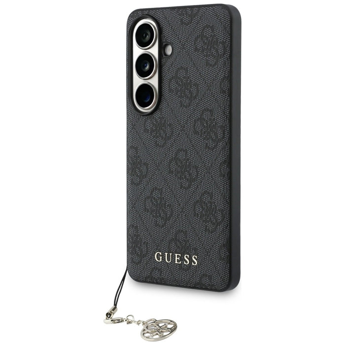 Калъф Guess 4G Classic Logo Charm MagSafe за Samsung Galaxy S26 - черен