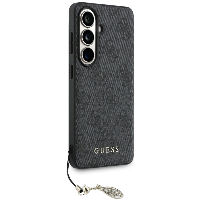 Калъф Guess 4G Classic Logo Charm MagSafe за Samsung Galaxy S26 - черен