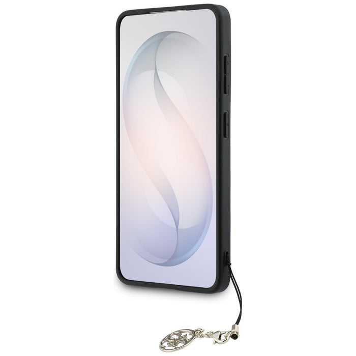 Калъф Guess 4G Classic Logo Charm MagSafe за Samsung Galaxy S26 - черен