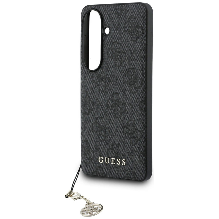 Калъф Guess 4G Classic Logo Charm MagSafe за Samsung Galaxy S26 - черен