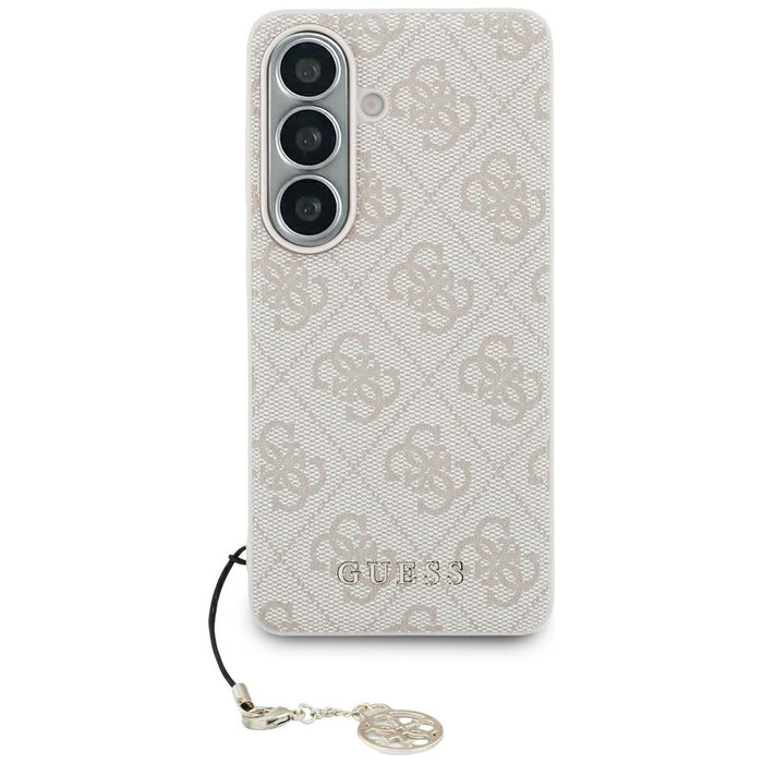 Калъф Guess 4G Classic Logo Charm MagSafe за Samsung Galaxy S26 - розов