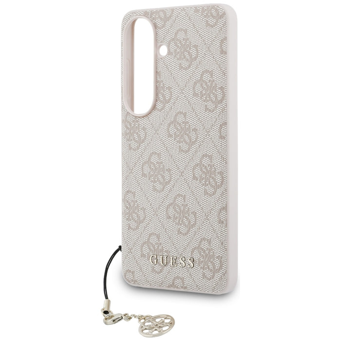 Калъф Guess 4G Classic Logo Charm MagSafe за Samsung Galaxy S26 - розов