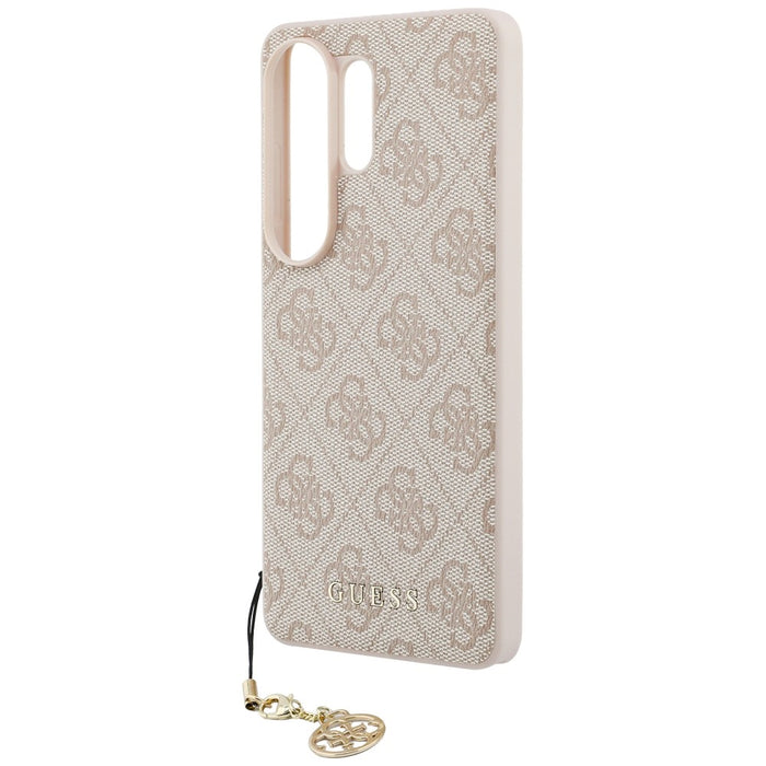 Калъф Guess 4G Classic Logo Charm MagSafe за Samsung Galaxy S26 Ultra - розов