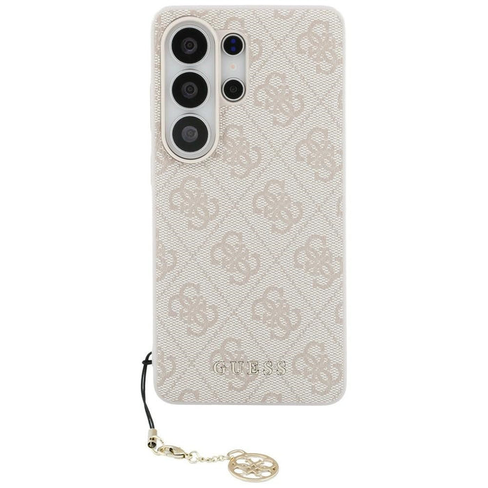 Калъф Guess 4G Classic Logo Charm MagSafe за Samsung Galaxy S26 Ultra - розов