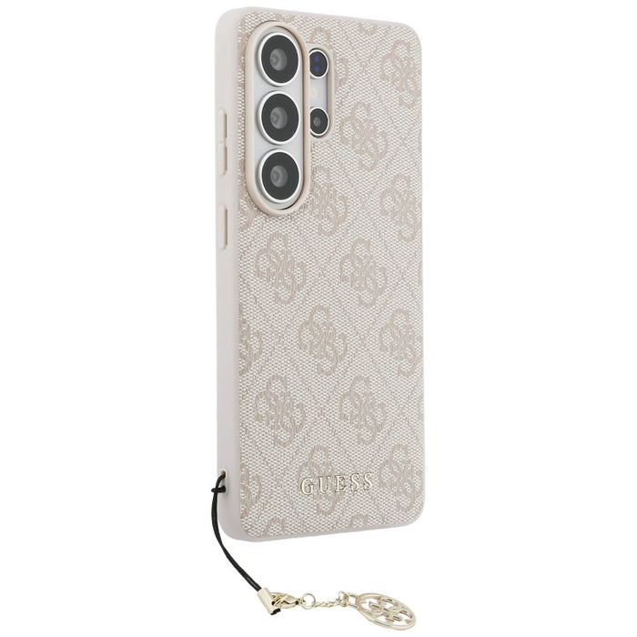 Калъф Guess 4G Classic Logo Charm MagSafe за Samsung Galaxy S26 Ultra - розов