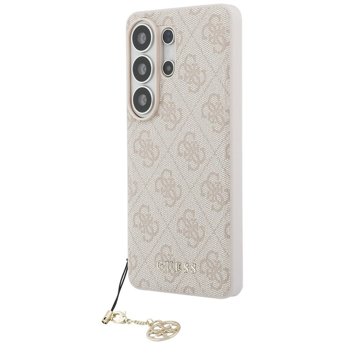 Калъф Guess 4G Classic Logo Charm MagSafe за Samsung Galaxy S26 Ultra - розов