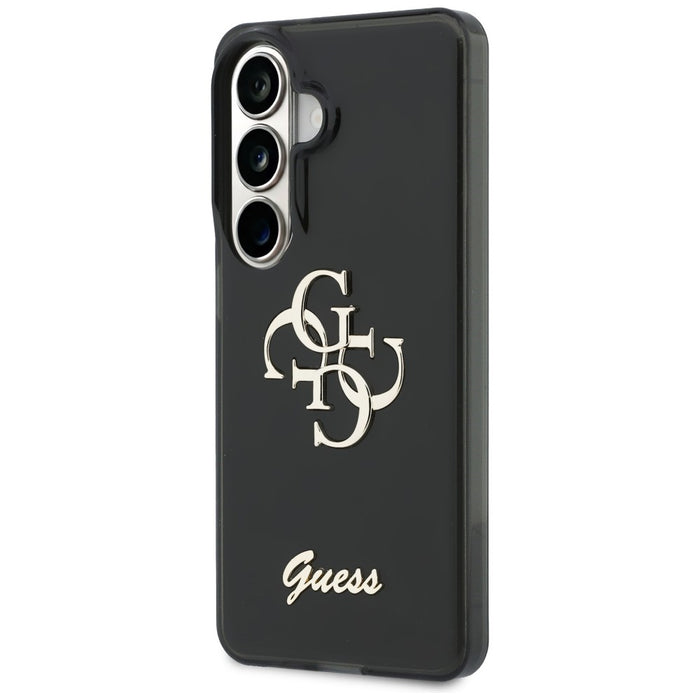 Калъф Guess IML Big Metal 4G Script за Samsung Galaxy S26 - черен