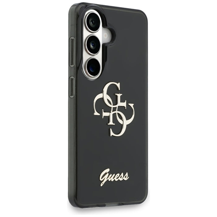 Калъф Guess IML Big Metal 4G Script за Samsung Galaxy S26 - черен