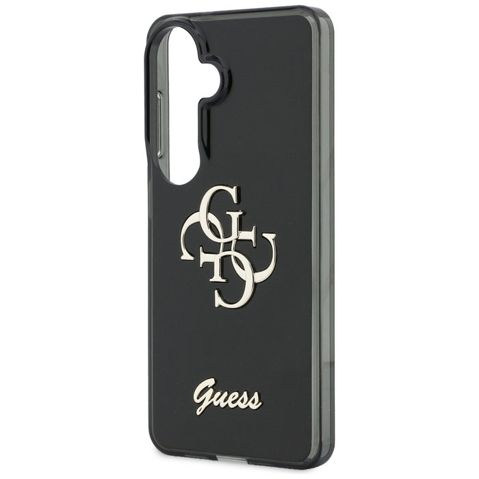 Калъф Guess IML Big Metal 4G Script за Samsung Galaxy S26 - черен