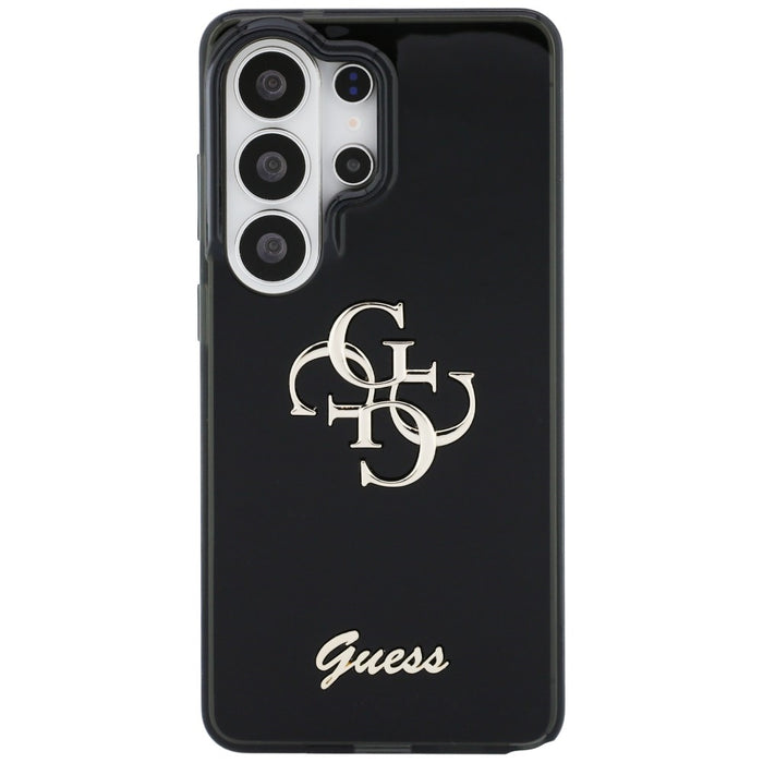 Калъф Guess IML Big Metal 4G Script за Samsung Galaxy S26 Ultra - черен