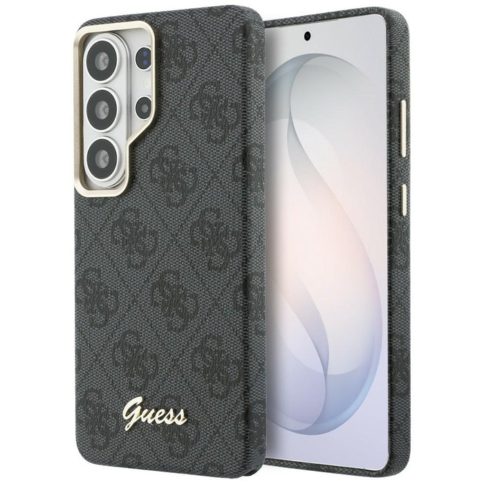 Калъф Guess 4G Script MagSafe за Samsung Galaxy S26 Ultra - черен