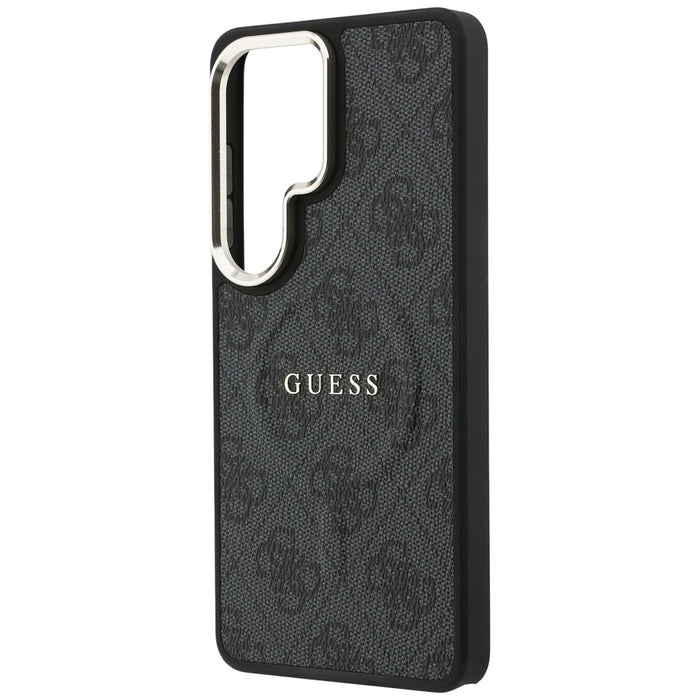 Калъф Guess 4G Embossed Ring MagSafe за Samsung Galaxy S26 Ultra - черен
