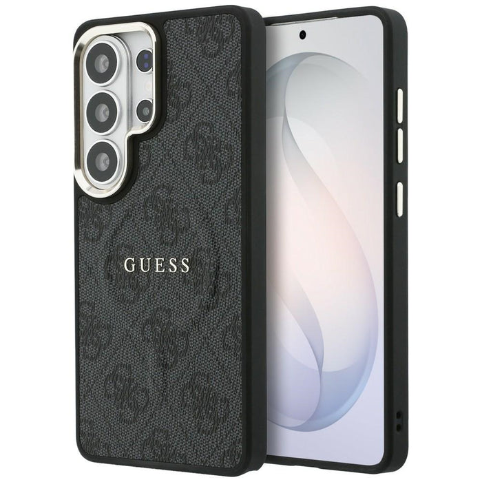 Калъф Guess 4G Embossed Ring MagSafe за Samsung Galaxy S26 Ultra - черен