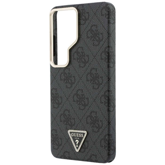 Калъф Guess 4G Triangle Logo MagSafe за Samsung Galaxy S26 Ultra - черен