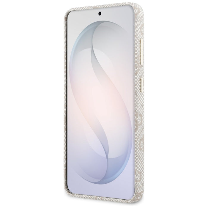 Калъф Guess 4G Triangle Logo MagSafe за Samsung Galaxy S26 - розов